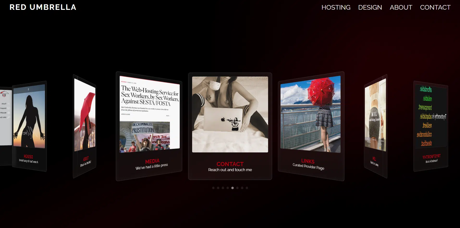 Red Umbrella Hosting and Design